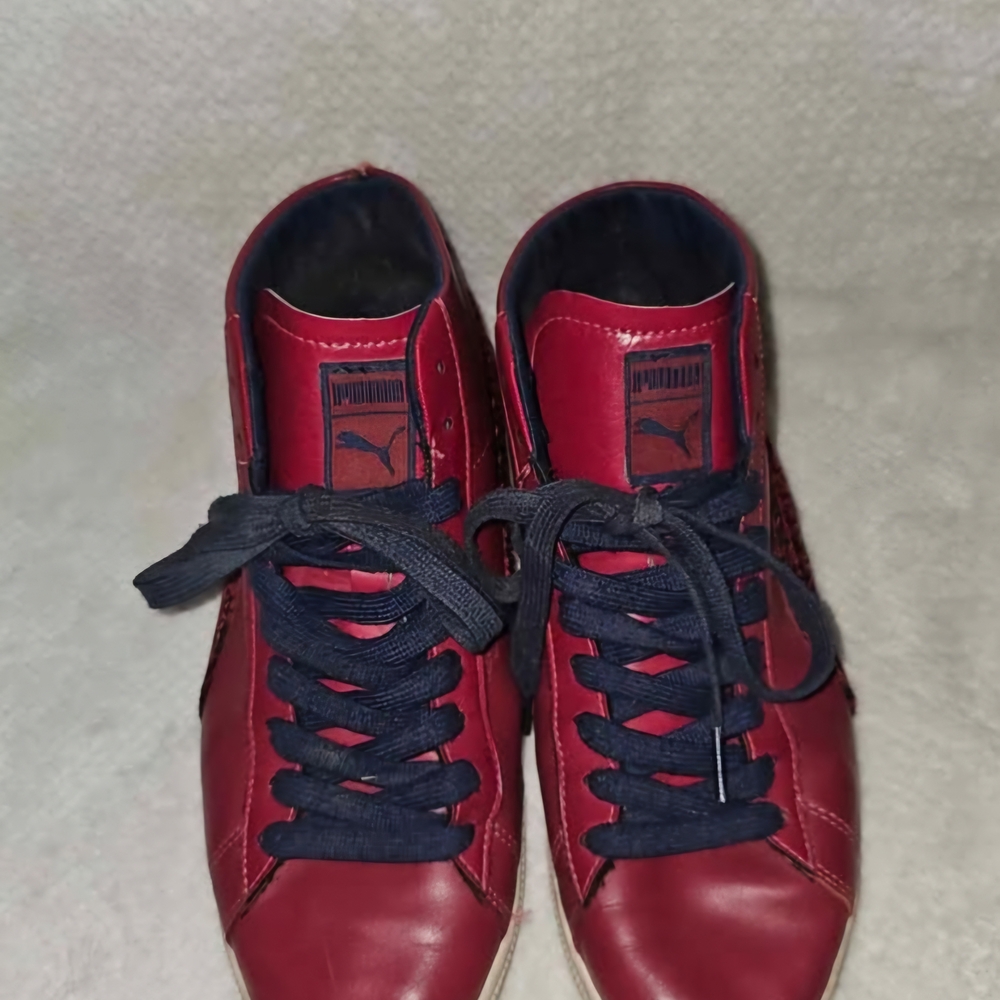 4/$20 Puma Red Sneakers